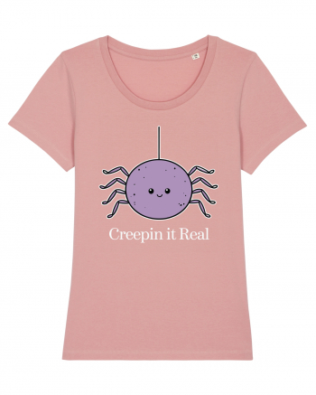 Creepin' It Real Funny Halloween Spider Canyon Pink