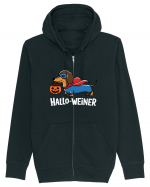 HalloWeiner Funny Halloween SuperDog Hanorac cu fermoar Unisex Connector