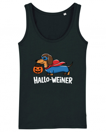 HalloWeiner Funny Halloween SuperDog Black