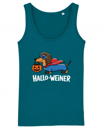 HalloWeiner Funny Halloween SuperDog Ocean Depth