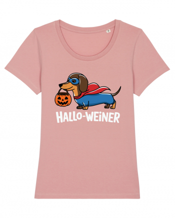 HalloWeiner Funny Halloween SuperDog Canyon Pink