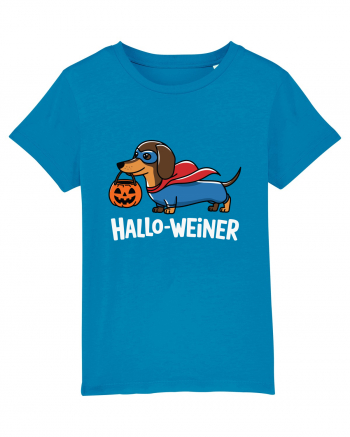 HalloWeiner Funny Halloween SuperDog Azur