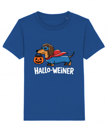 HalloWeiner Funny Halloween SuperDog Majorelle Blue