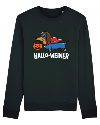 HalloWeiner Funny Halloween SuperDog Black