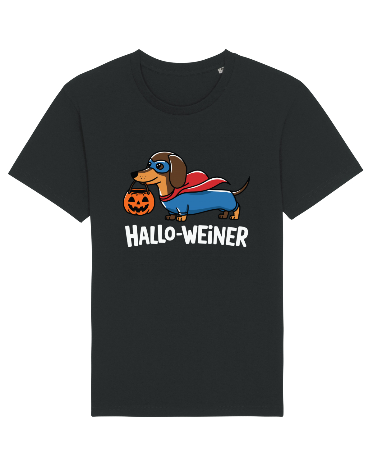 Tricou mânecă scurtă Unisex Rocker Black