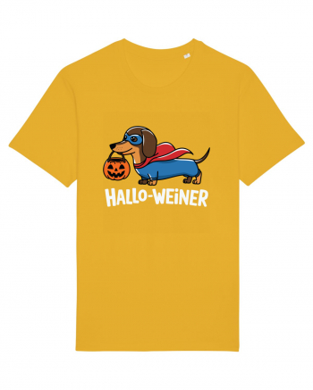 HalloWeiner Funny Halloween SuperDog Spectra Yellow