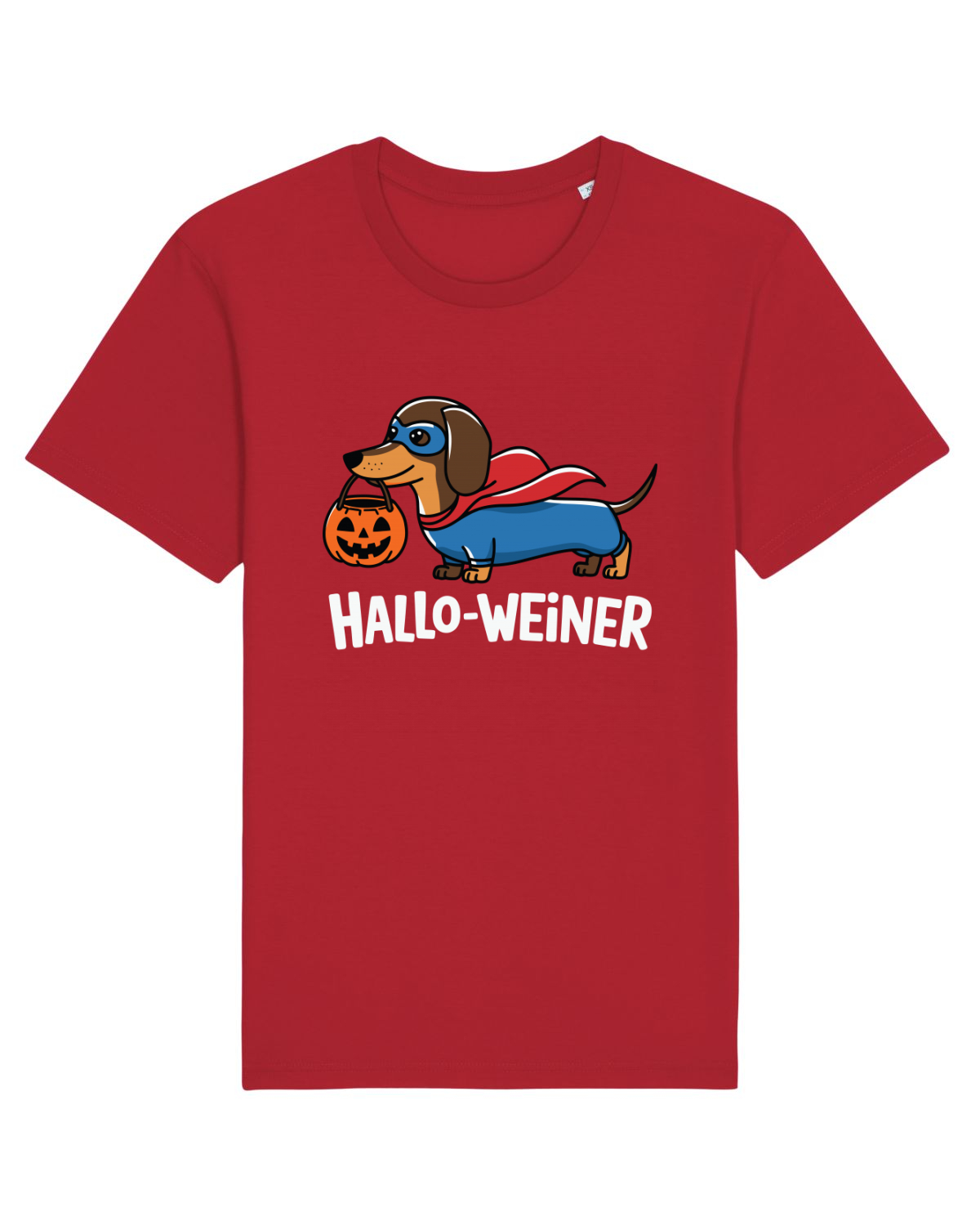 Tricou mânecă scurtă Unisex Rocker Red