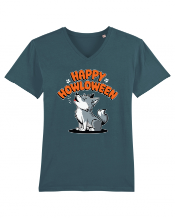 Happy Howloween Funny Halloween Wolf Stargazer