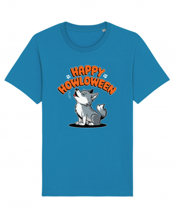 Happy Howloween Funny Halloween Wolf Azur