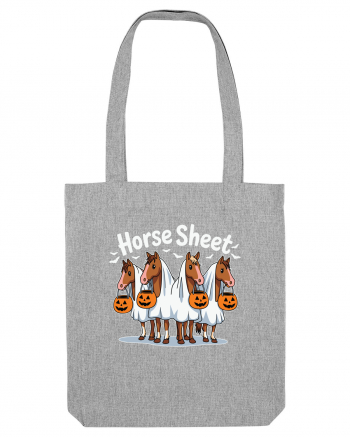 Horse Sheet Halloween Ghost Horse Heather Grey