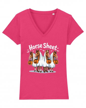 Horse Sheet Halloween Ghost Horse Raspberry