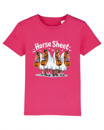 Horse Sheet Halloween Ghost Horse Raspberry