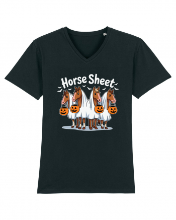 Horse Sheet Halloween Ghost Horse Black