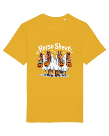 Horse Sheet Halloween Ghost Horse Spectra Yellow