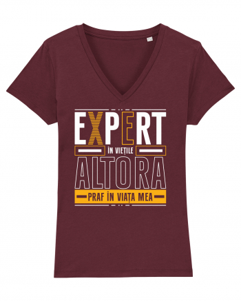 Expert în viețile altora Burgundy