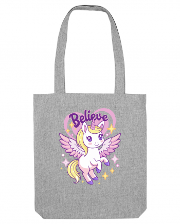 Uniicorn blond dragut - Believe Heather Grey