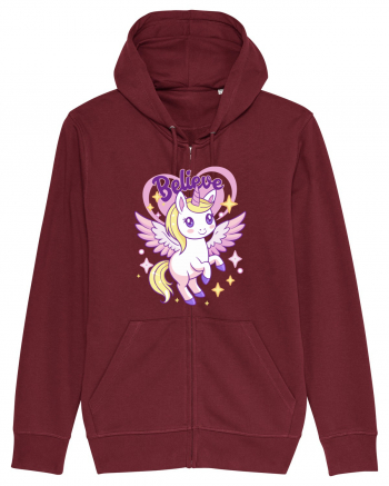 Uniicorn blond dragut - Believe Burgundy