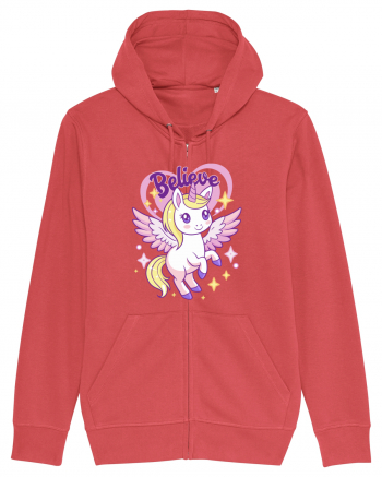 Uniicorn blond dragut - Believe Carmine Red