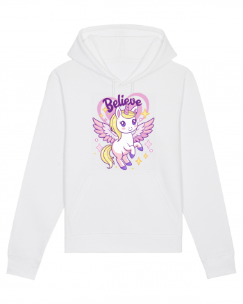 Uniicorn blond dragut - Believe White