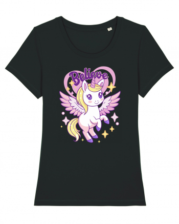 Uniicorn blond dragut - Believe Black