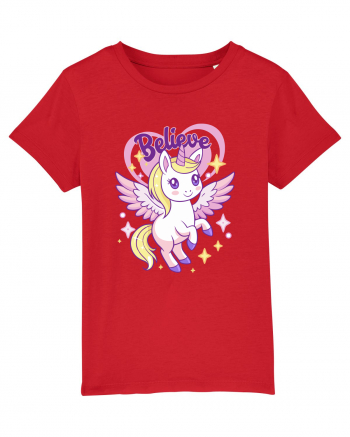 Uniicorn blond dragut - Believe Red