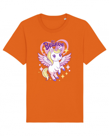 Uniicorn blond dragut - Believe Bright Orange