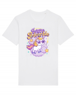 Unicorn Mereu Adorabil Tricou mânecă scurtă Unisex Rocker