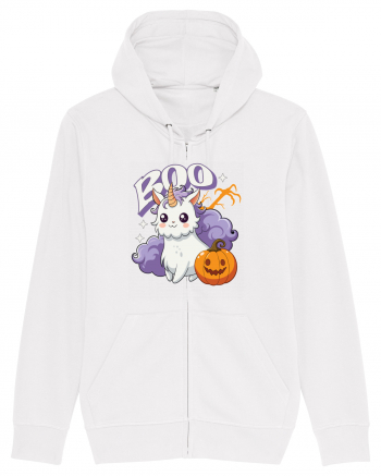 Boo Halloween Unicorn Simpatic White