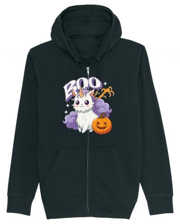 Boo Halloween Unicorn Simpatic Black