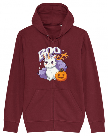 Boo Halloween Unicorn Simpatic Burgundy