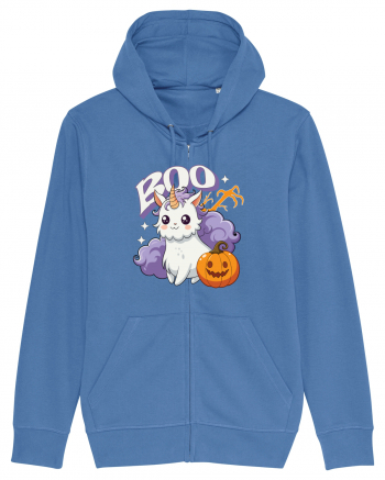 Boo Halloween Unicorn Simpatic Bright Blue