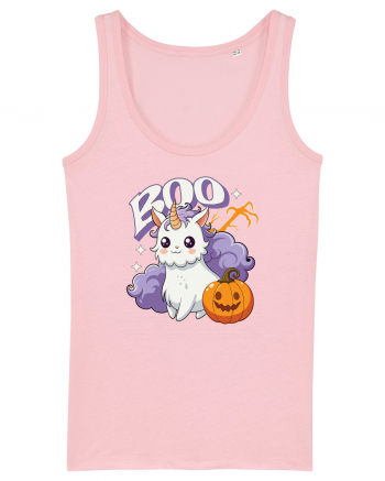 Boo Halloween Unicorn Simpatic Cotton Pink