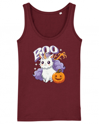 Boo Halloween Unicorn Simpatic Burgundy