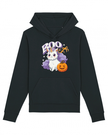 Boo Halloween Unicorn Simpatic Black