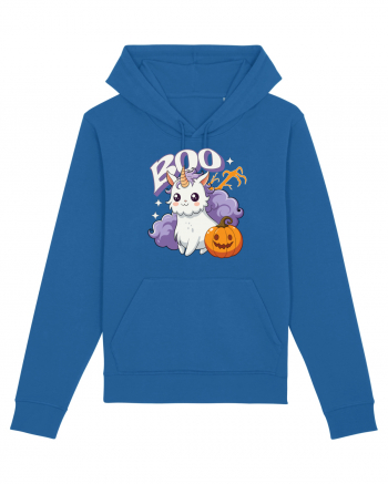 Boo Halloween Unicorn Simpatic Royal Blue