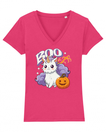 Boo Halloween Unicorn Simpatic Raspberry