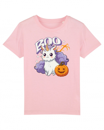 Boo Halloween Unicorn Simpatic Cotton Pink