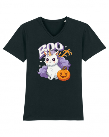 Boo Halloween Unicorn Simpatic Black