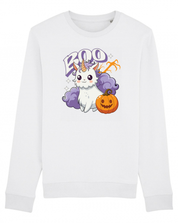 Boo Halloween Unicorn Simpatic White