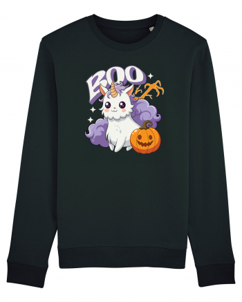 Boo Halloween Unicorn Simpatic Black