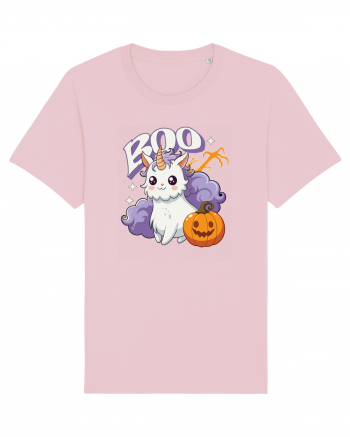 Boo Halloween Unicorn Simpatic Cotton Pink