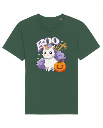 Boo Halloween Unicorn Simpatic Tricou mânecă scurtă Unisex Rocker