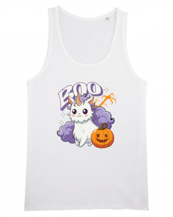 Boo Halloween Unicorn Simpatic White