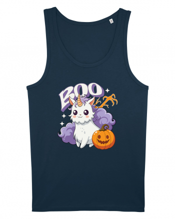 Boo Halloween Unicorn Simpatic Navy