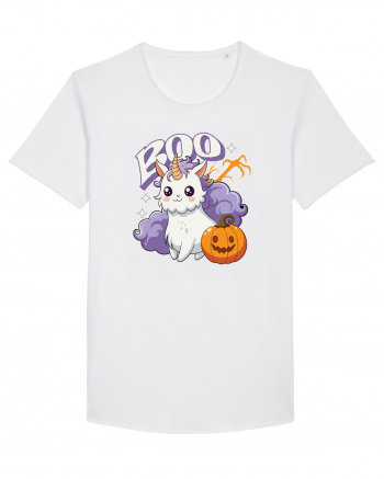 Boo Halloween Unicorn Simpatic White