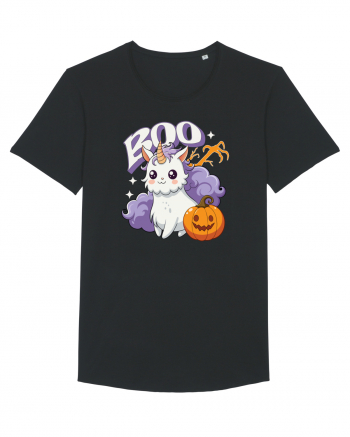 Boo Halloween Unicorn Simpatic Black