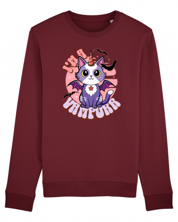 Pisicorn Unicorn Vampurr Burgundy