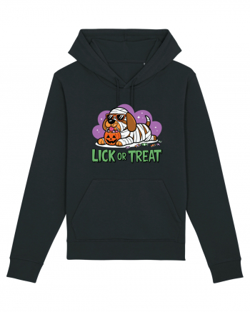 Lick Or Treat Funny Halloween Black