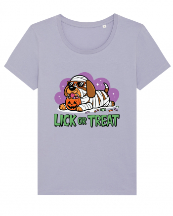 Lick Or Treat Funny Halloween Lavender