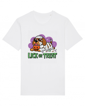 Lick Or Treat Funny Halloween White